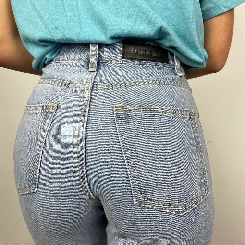 VTG BLCK DENIM High Waist wedgie fit Jeans